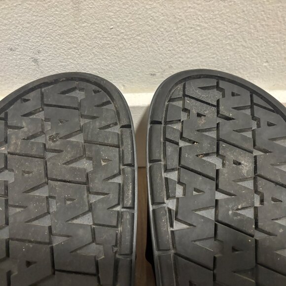 Alexander Wang x H&M Black Leather Slides - 10 - Picture 12 of 13